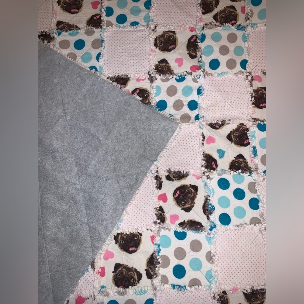 Hand made quilt - Picture 2 of 3